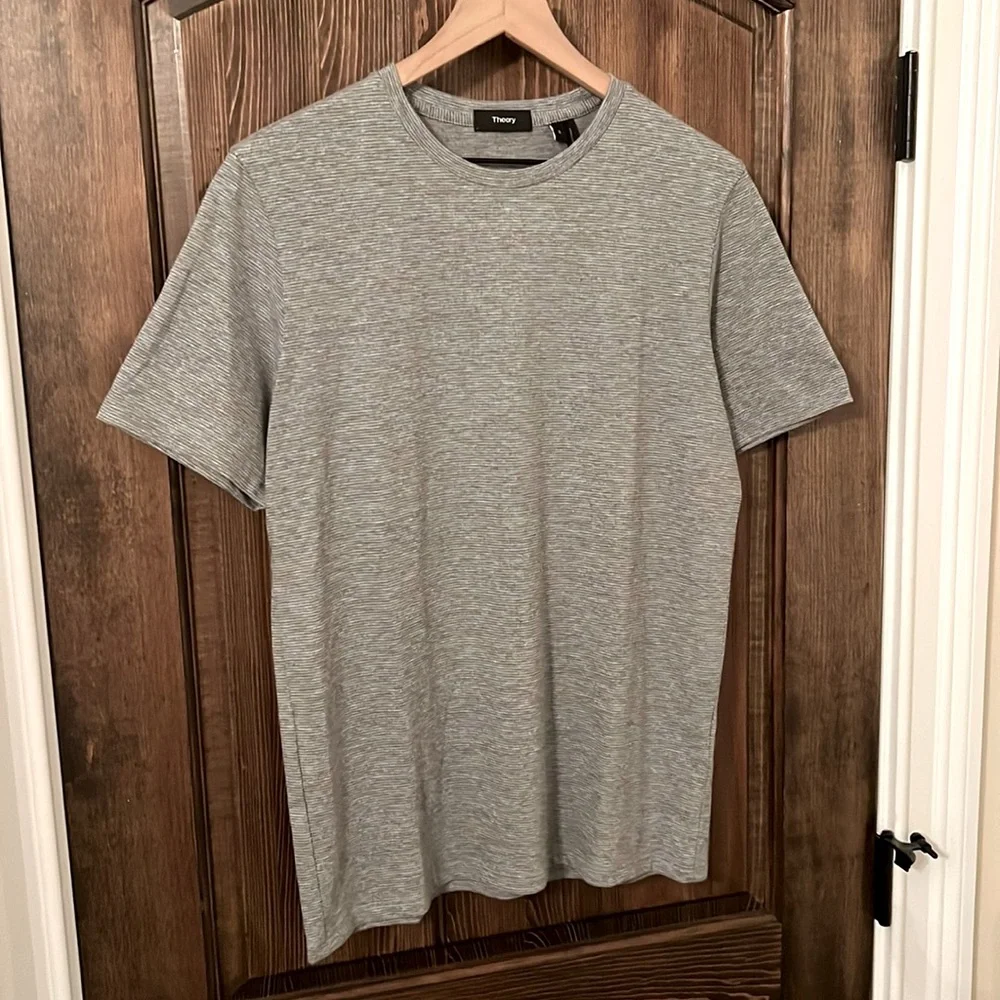 Theory Micro Pattern Tee - Picture 1 of 3